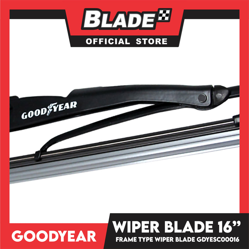 Goodyear Wiper Blade Frame Type High Performance GDYESC00016 16'' Aerodynamic Design
