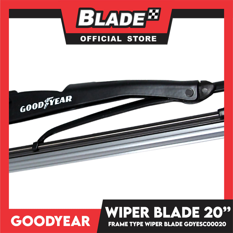 Goodyear Wiper Blade Frame Type High Performance GDYESC00020 20'' Aerodynamic Design