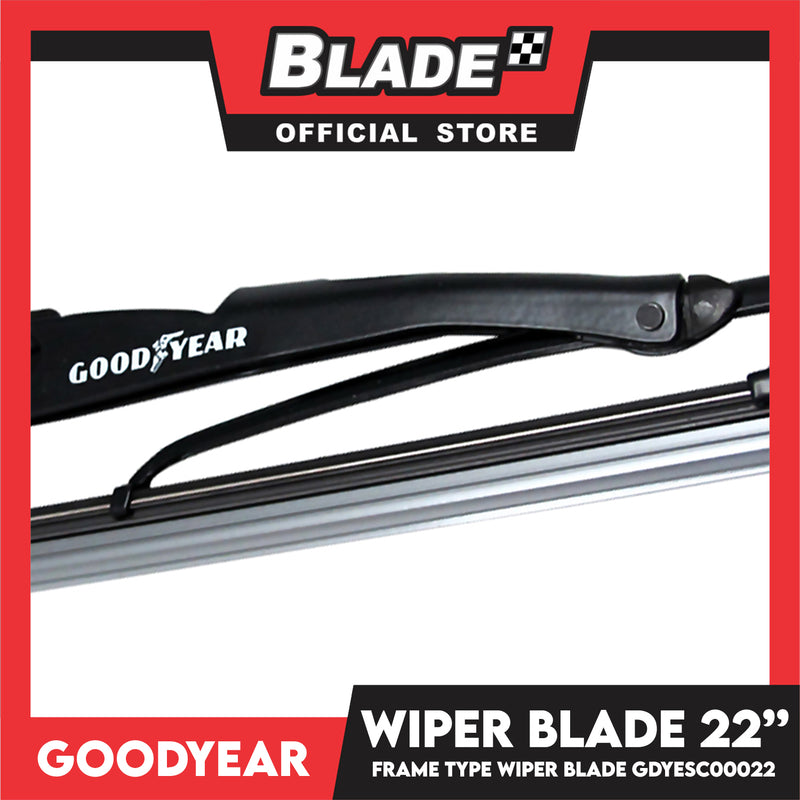 Goodyear Wiper Blade Frame Type High Performance GDYESC00022 22'' Aerodynamic Design