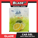 Glade Car Gel Refill Pack Air Freshener 60g (Fresh Lime)