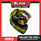 HIRO Helmet HD-09B Sunshine Yellow (Full face) Large