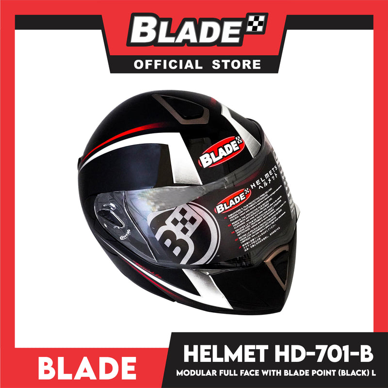 Blade Helmet Modular Full Face HD-701B (Large) with Blade Point