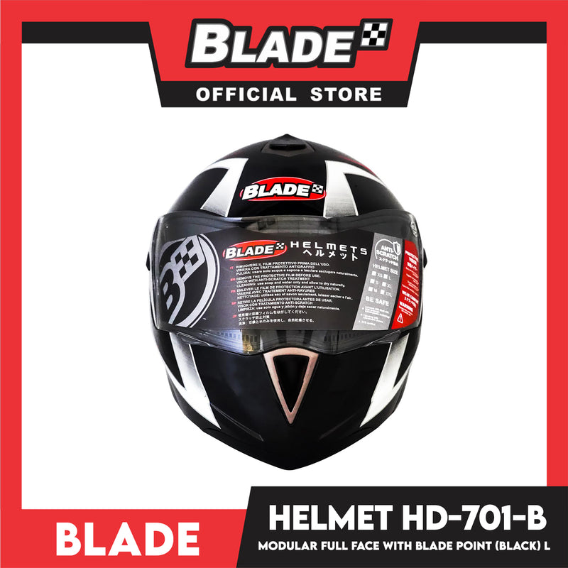 Blade Helmet Modular Full Face HD-701B (Large) with Blade Point