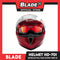 Blade Helmet Modular Full Face HD-701 Red Glossy (Extra Large)