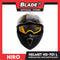 HIRO Helmet HD-701 Matte Black (Modular) Large