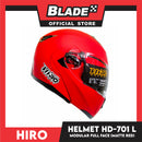 HIRO Helmet HD-701 Matte Red (Modular)