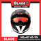 Blade Helmet Modular Full Face HD-701Y (Extra Large) Graphic with Red Line