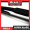 Hella Wiper Blade Premium 20'' for BMW E36, Ford Escape, Expedition, Honda Civic, Accord, Hyundai Elantra, Grand Starex, Toyota Avanza, Corolla