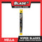 Hella Razor Hybrid Wiper Blades 21' ' (Black) For Audi A4, Honda Jazz, Hyundai Coupe, Kia Rio, Mazda 32