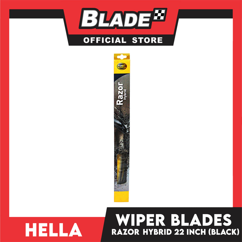 Hella Razor Hybrid Wiper Blades 22" for Ford Ranger, Honda Accord, City, Hyundai Tucson, Kia Carnival, Mitsubishi Outlander,  Nissan Cefiro