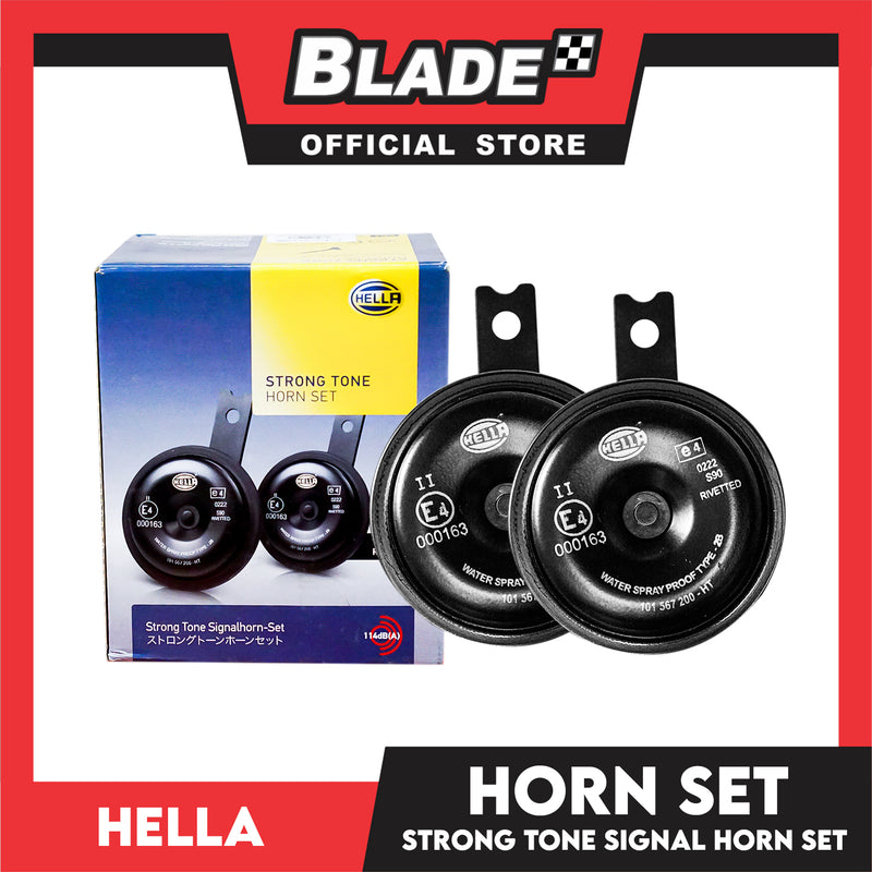 Hella Strong Tone Horn H-ST041 Set of 2 (Black)