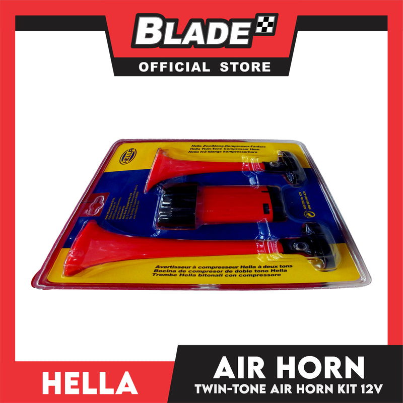 Hella Twin-Tone Air Horn Kit (Red) –