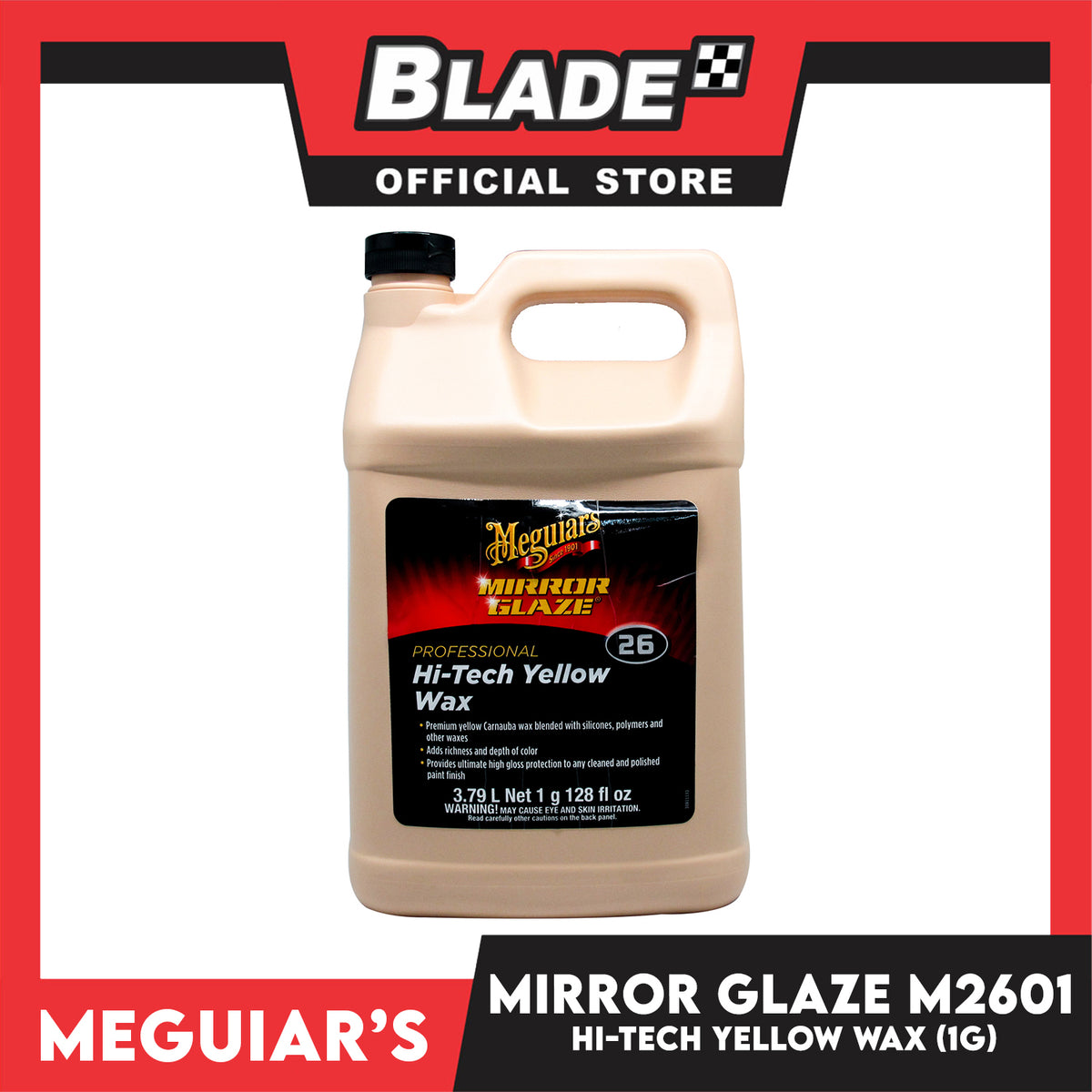 Meguiar's High-Tech Yellow Wax M2601 3.79L