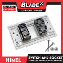 Himel 1 Gang 1 Way Switch 2 Pin Socket HWDC1S2P