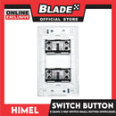 Himel 2 Gang 2 Way Switch Small Button HWDC2S2S
