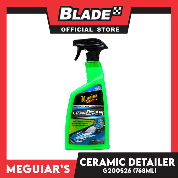 Meguiar's Hybrid Ceramic Detailer Use for Remove Contaminants, Boosts Beading & Protection G200526 26oz 768ml
