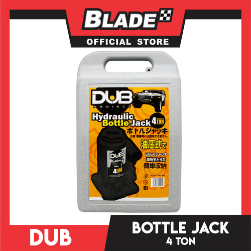 Dub Hydraulic Bottle Jack 4 Ton for Toyota, Mitsubishi, Honda, Hyundai, Ford, Nissan, Suzuki, Isuzu, Kia, MG and more