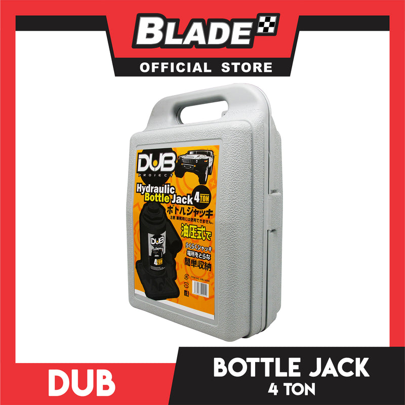 Dub Hydraulic Bottle Jack 4 Ton for Toyota, Mitsubishi, Honda, Hyundai, Ford, Nissan, Suzuki, Isuzu, Kia, MG and more