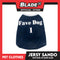 Pet Sando Dri-fit Jersey Blue DG-DF01 (Medium) for Small Dog Dri-fit Breathable Jersey, Pet Sport Clothes