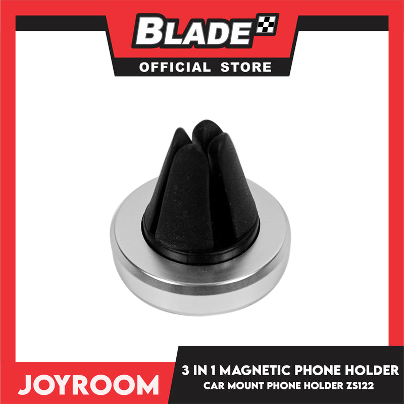 Joyroom 3-in-1 Magnetic Phone Holder ZS122 (Black) Car Mount Smartphone Holder