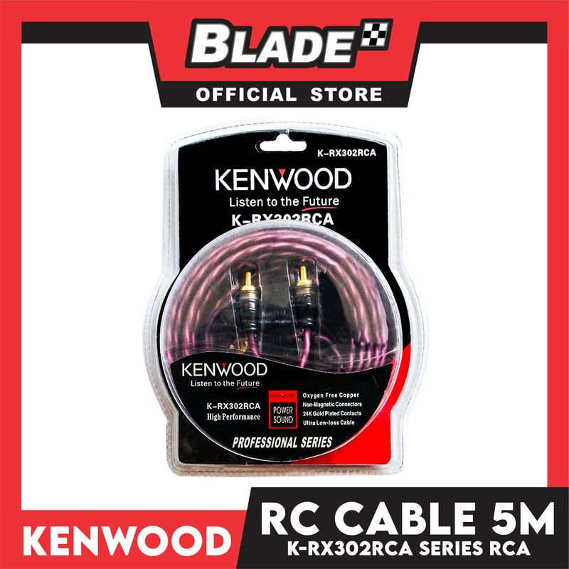 Kenwood RCA Cable 5m K-RX302RCA