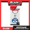 Blade Keychain Logo 2 Sides Mazda Chrome (Blue)