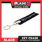 Blade Keychain Key Tag Lanyard with Metal Hook Key Ring Attachment (Mercedes-Benz Design)