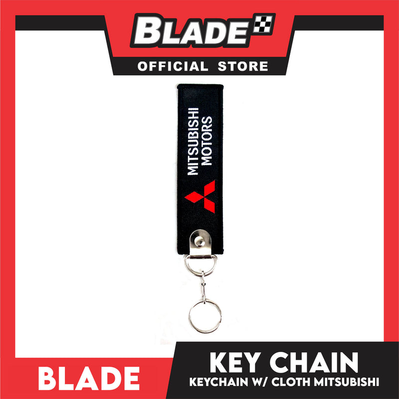 Blade Keychain Cloth Tag Mitsubishi Motors