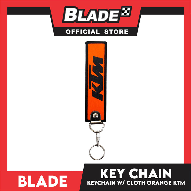 Blade Keychain Key Tag Lanyard with Metal Hook Key Ring Attachment (KTM Design)