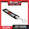 Blade Keychain Cloth Tag Ralliart