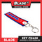Blade Keychain Cloth Tag Suzuki Red