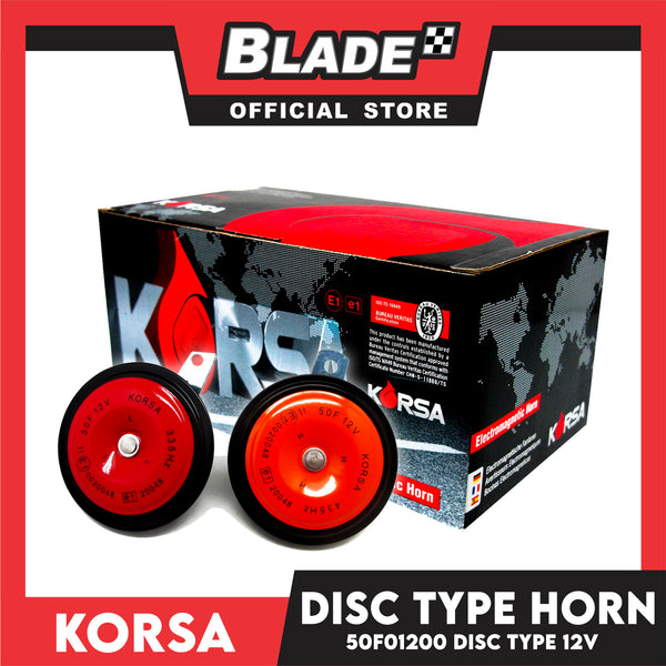 Korsa 50F01200 12V Disc Type Horn