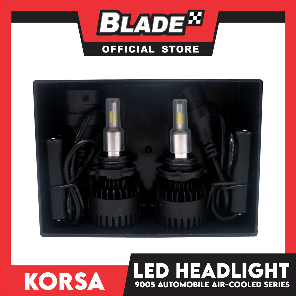 Korsa LED Headlight Automobile Air-Cooled Series 9005