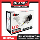 Korsa LED Headlight Automobile Air-Cooled Series H4