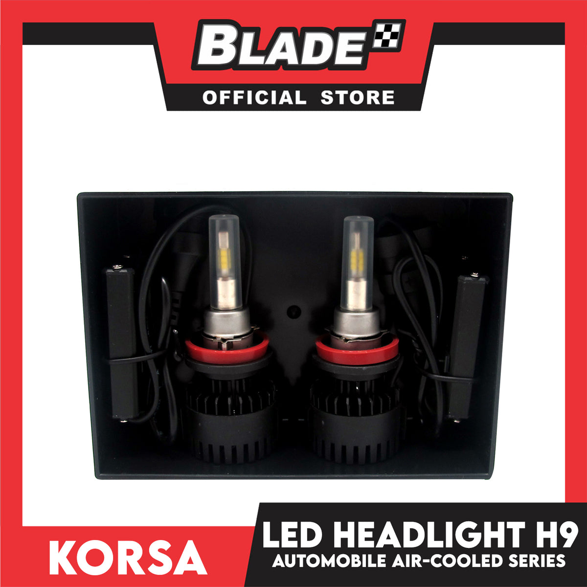 Korsa LED Headlight Automobile Air-Cooled Series H9