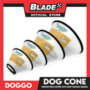 Doggo Dog Cone Protection Cover Adjustable Cone Protective Collar (Large)