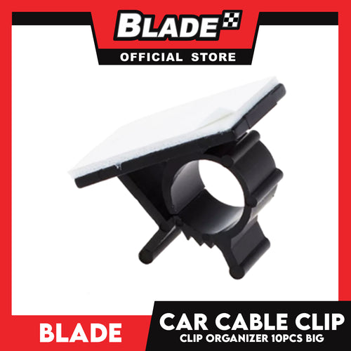 10pcs Big Blade Car Cable Clip Organizer Adjustable Cable Fixed Seat Self-Adhesive Cable Clips Cord Organizer Holder Line Fixed Clamps