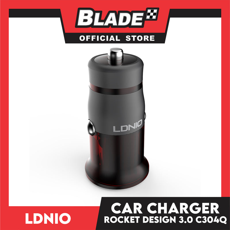 Ldnio Car Charger Rocket Design C304Q for Android and iOS Samsung Huawei Xiaomi Oppo