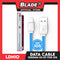 Ldnio Data Cable 2.1A Max Output 1000mm XS-07 for IOS - Compatible to all iPad Series, Pod Series and iPhone Series