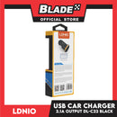﻿Ldnio Car Charger 2.1A Dual USB DL-C22 (Black) for Android and IOS
