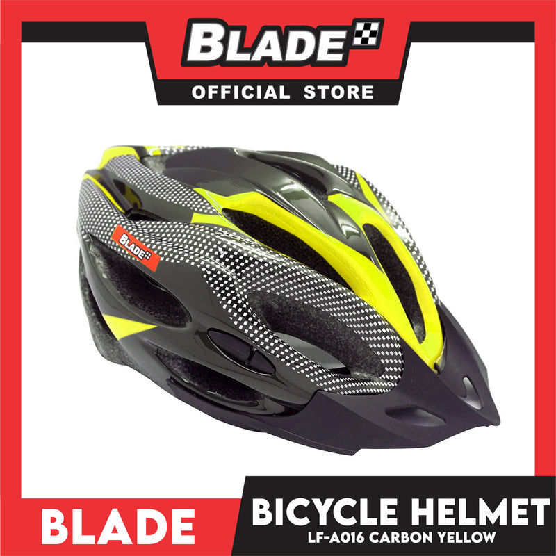 Blade Adult Cycling Bike Helmet (Carbon Yellow) LF-A016