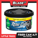 2pcs Little Trees Fiber Can Air Freshener 30g (New Car) Fiber Can Provides a Long-Lasting Scent for Auto or Home