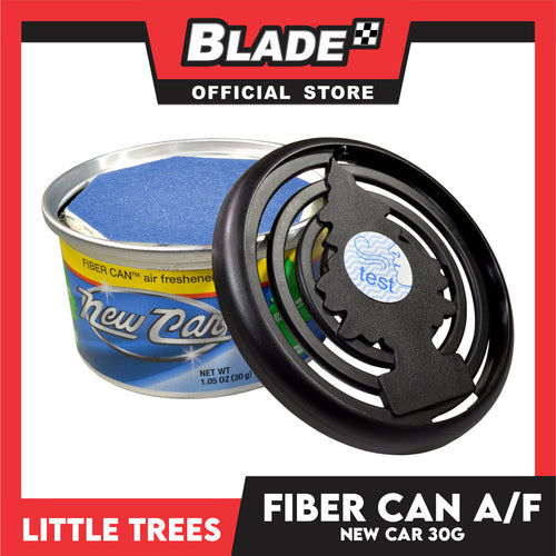 4pcs Little Trees Fiber Can Air Freshener 30g (New Car) Fiber Can Provides a Long-Lasting Scent for Auto or Home