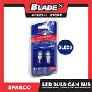 Sparco Led Bulb Can Bus SPL104 5 LEDS Used for City Lights, Turn Signal & License Plate Light