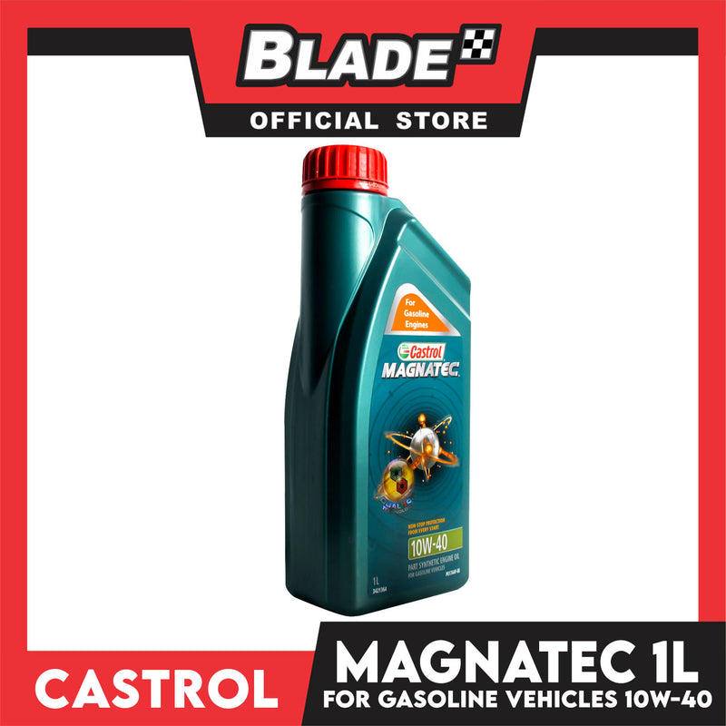 Castrol Magnatec Non-Stop Protection 10W-40 Part Synthetic Engine Oil for Gasoline Vehicles 1L