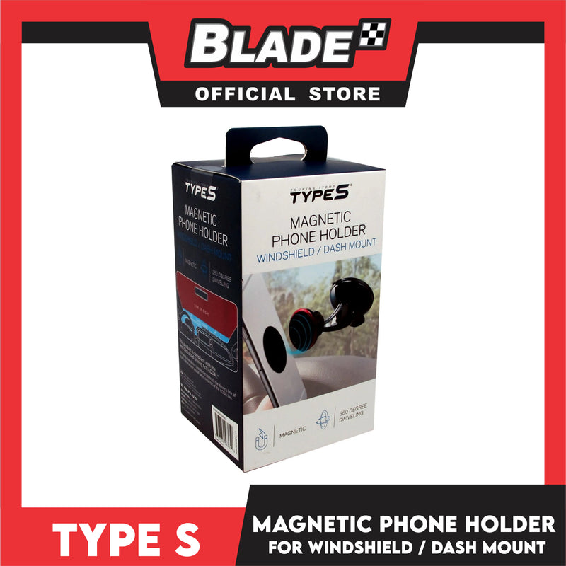 Type S Magnetic Phone Holder Windshield Dash Mount Type S PH5636
