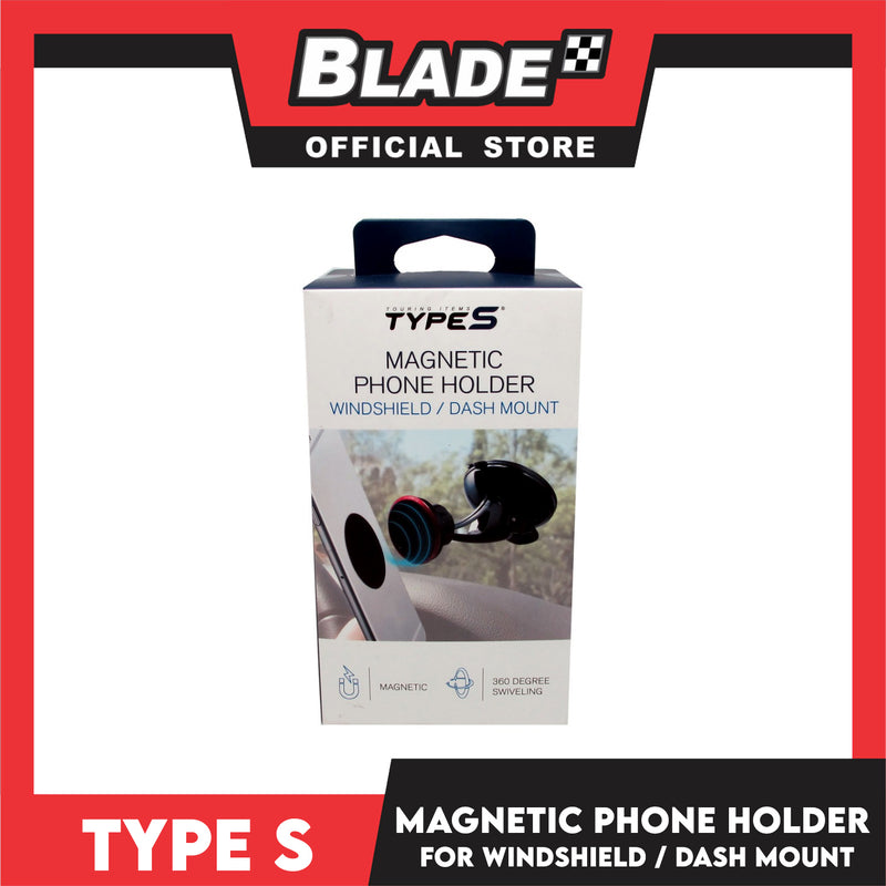 Type S Magnetic Phone Holder Windshield Dash Mount Type S PH5636