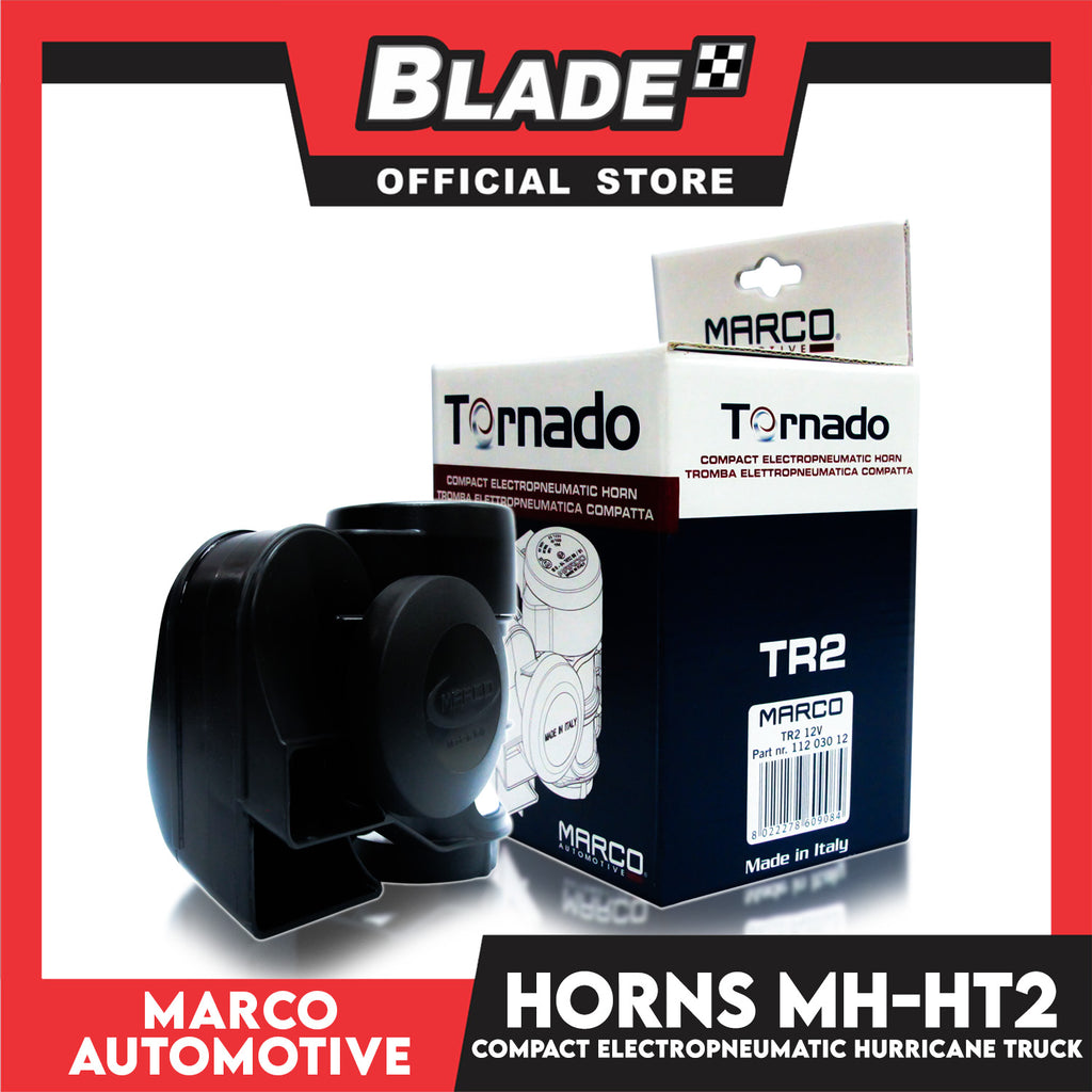 Marco Compact Electropneumatic Horn MH-TR2 Tornado – blade.ph