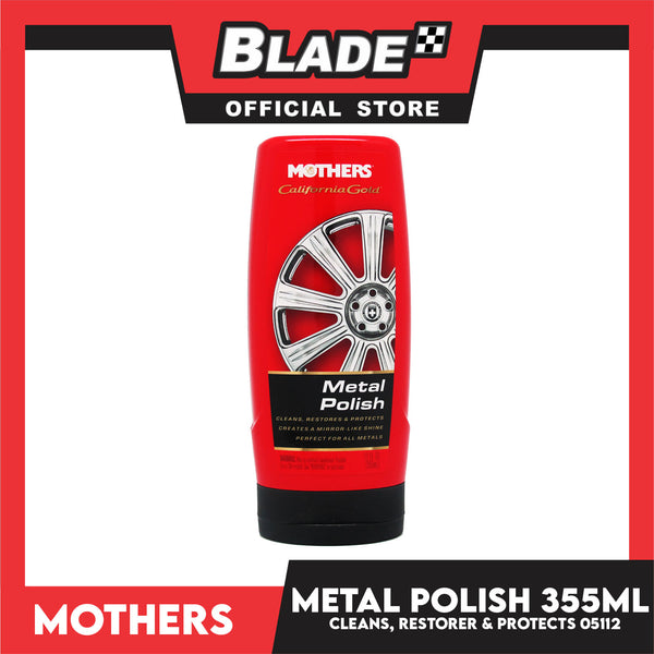 Mothers Metal Polish 05112 355ml Cleans, Restores And Protects