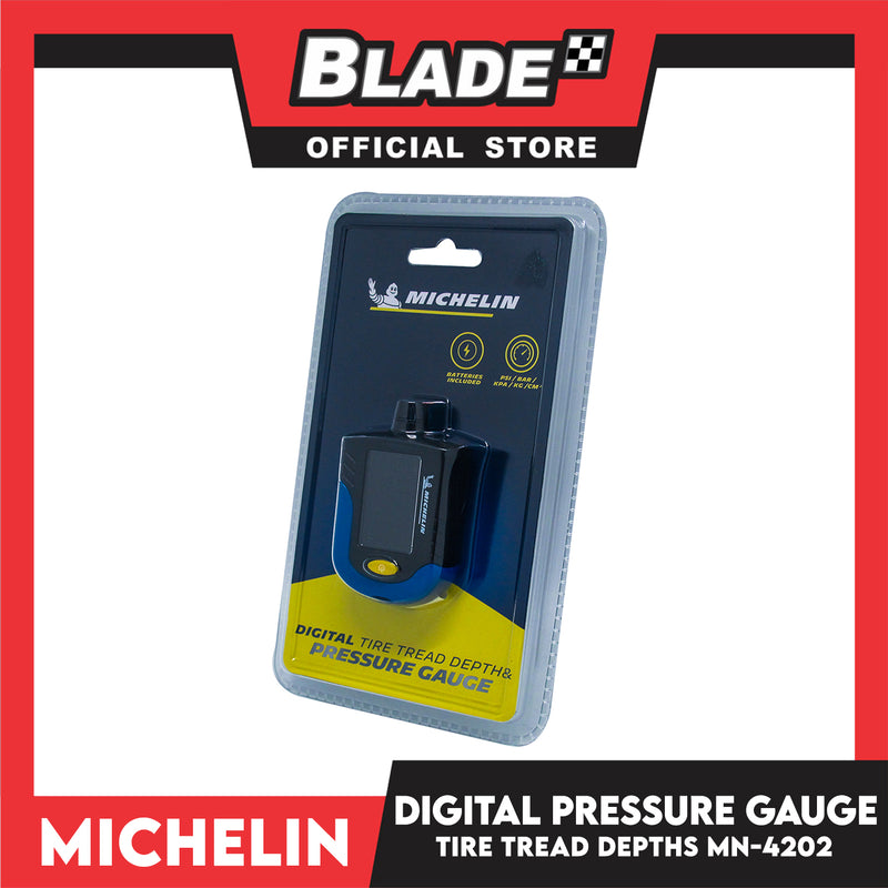 Michelin Digital Tire Pressure Gauge Tread Depths MN-4204